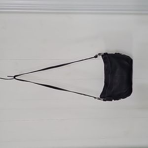 Coach - Convertible Black Leather Bag